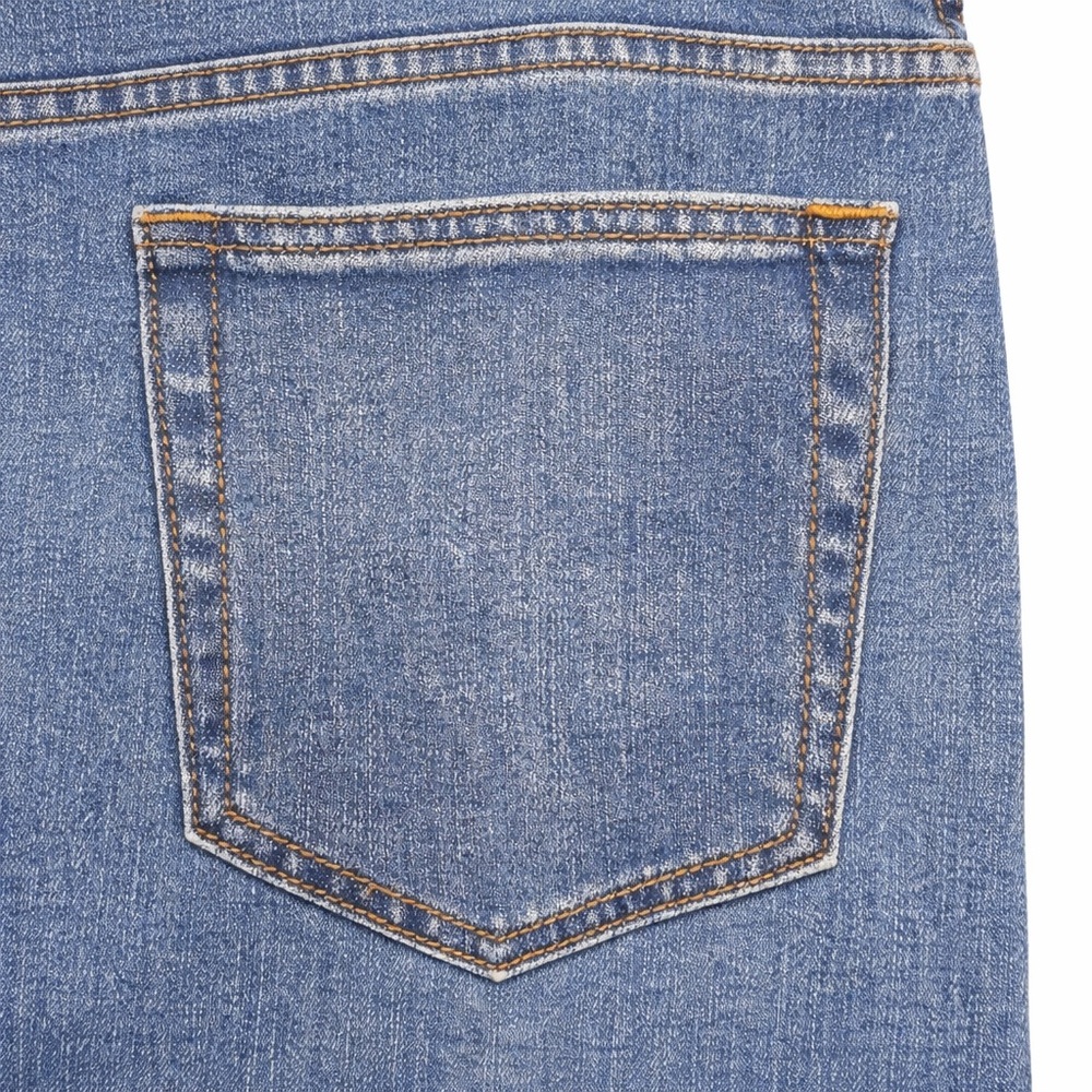 Faherty Light Blue Wide-Leg Jeans - Picture 4 of 16
